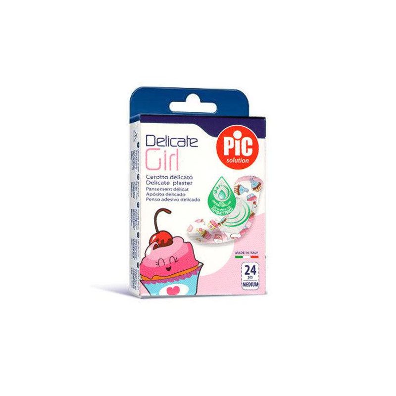 Pic Delicate Girl Cerotti Morbidi 19x72mm - Confezione da 24 Pezzi
