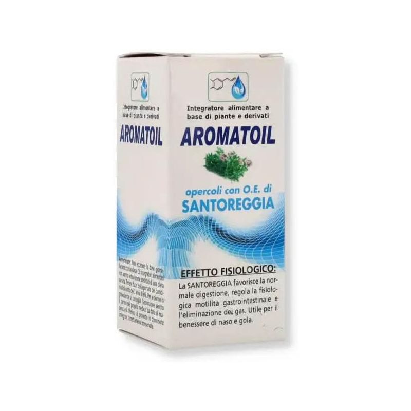 Aromatherapy Santoreggia Essential Oil - 50 Capsules