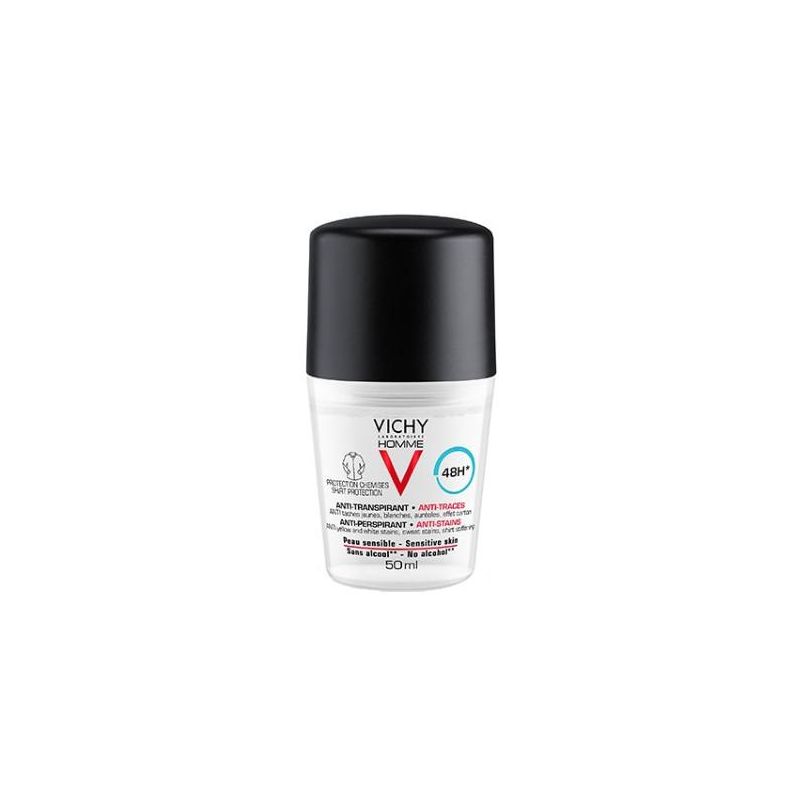Vichy Homme Deodorante Anti-Macchie 50 ml per Uomo