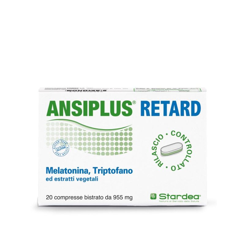 Ansiplus Retard 955mg - 20 Compresse a Rilascio Prolungato