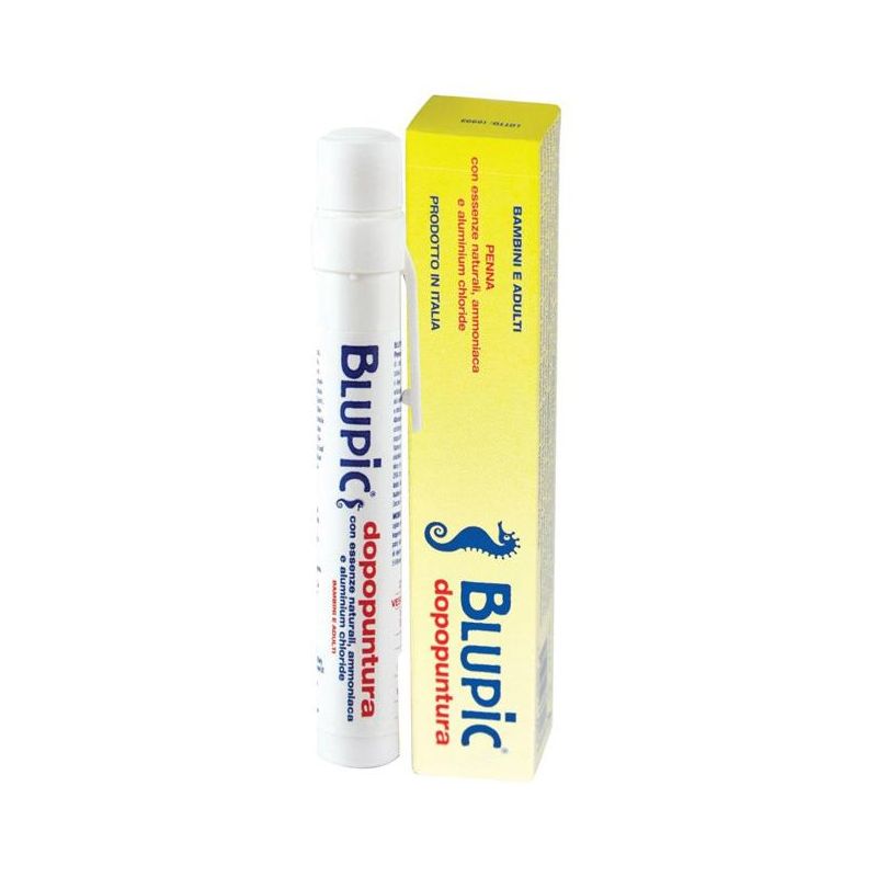 Blupic Post-Sting Pen con soluzione antibatterica avanzata