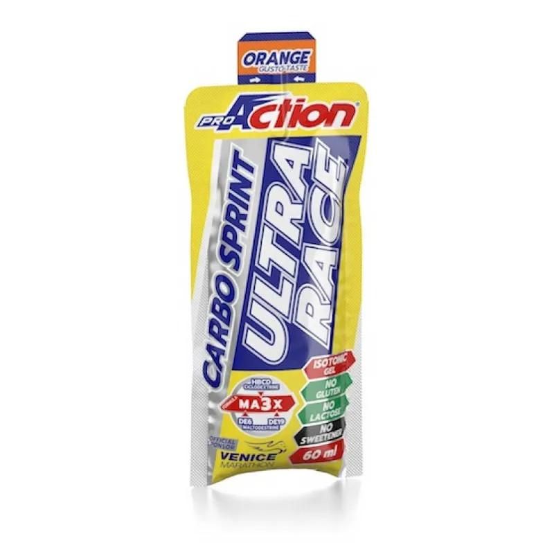 Proaction Ultra Race Carbo Sprint, Sapore Arancia, 60ml