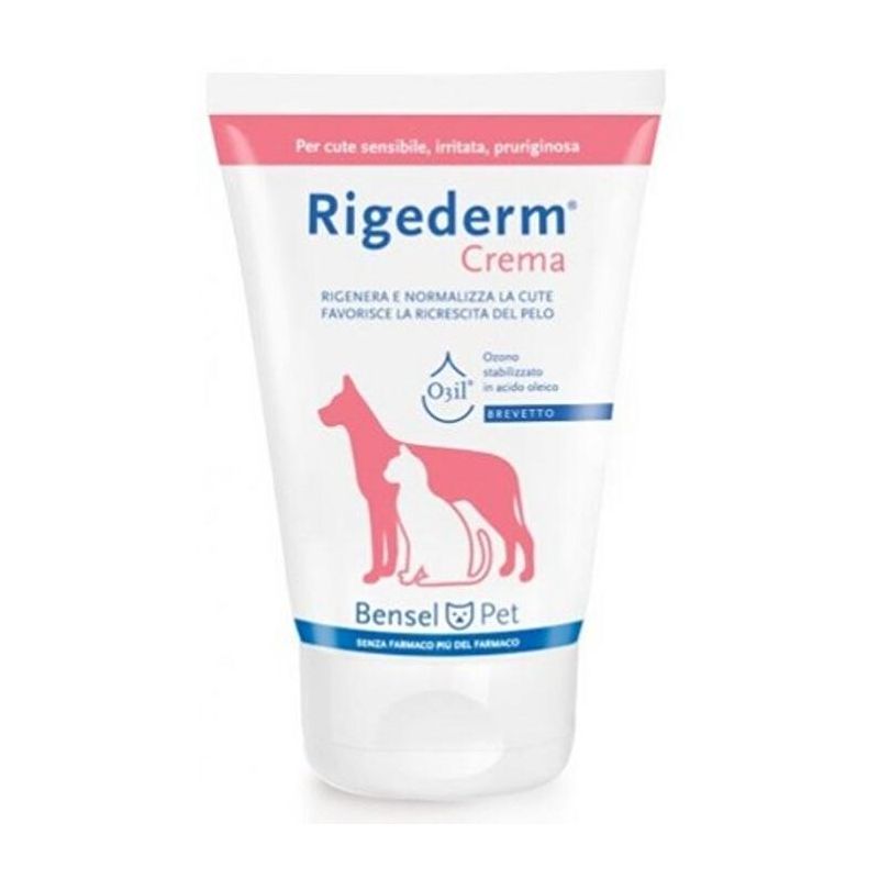 Crema Rigederm 100ml per Cura della Pelle di Cani e Gatti