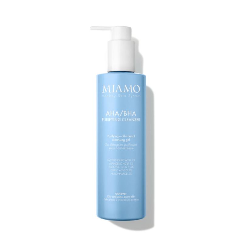Miamo 250ml AHA/BHA Deep-Purifying Facial Cleanser