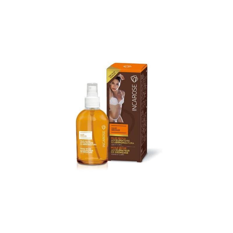 Incarose Maxi Bronze - Olio Acceleratore di Abbronzatura 125ml