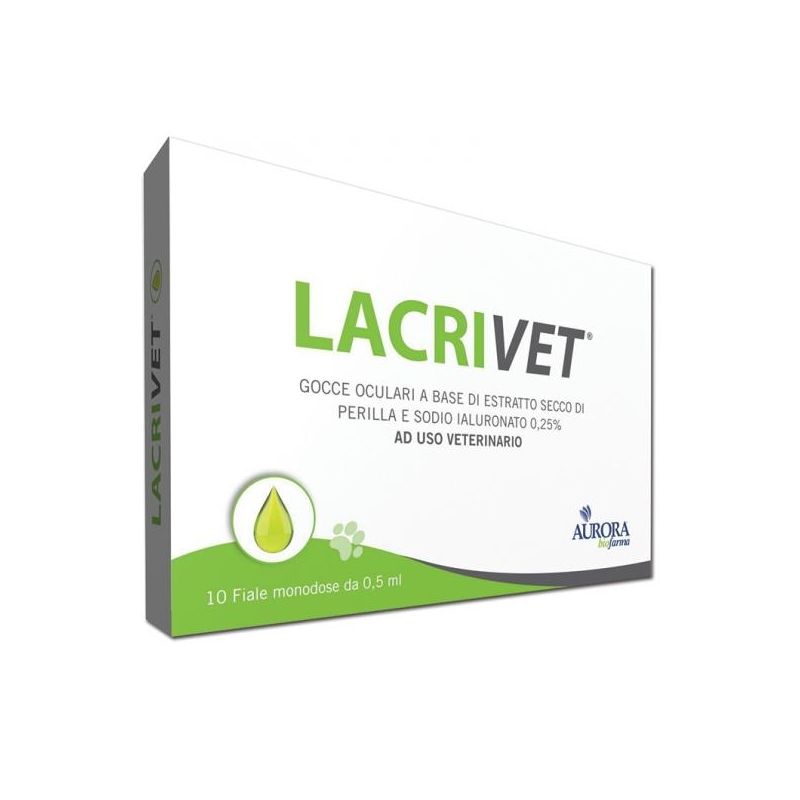 Lacrivet Gocce Oculari - Confezione da 10 Flaconcini da 0,5ml