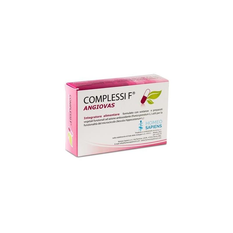 Complessi F Angiovas - Integratore Vascolare - 30 Compresse