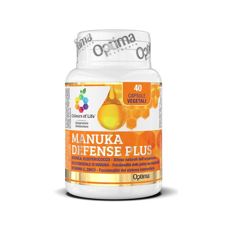 Manuka Defense Plus - 40 Capsule Vegetali da 495mg