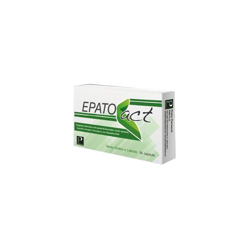 EpatoAct 500mg - 36 Capsule per il Supporto Epatico