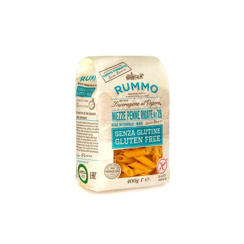 Rummo Mezze Penne Rigate Senza Glutine - Pasta di Qualità (400g)