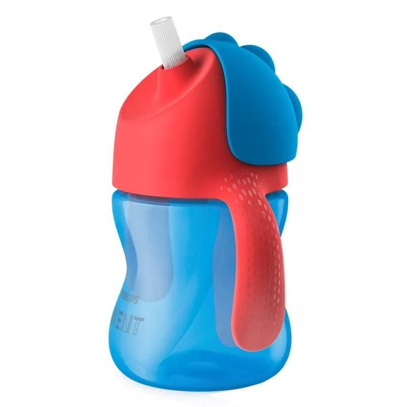 Philips Tazza con Cannuccia per Bambini Maschi, 200ml