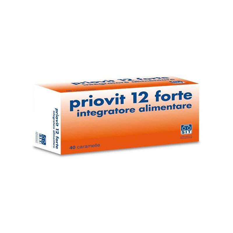 Priovit 12 Forte: 40 Caramelle Multivitaminiche