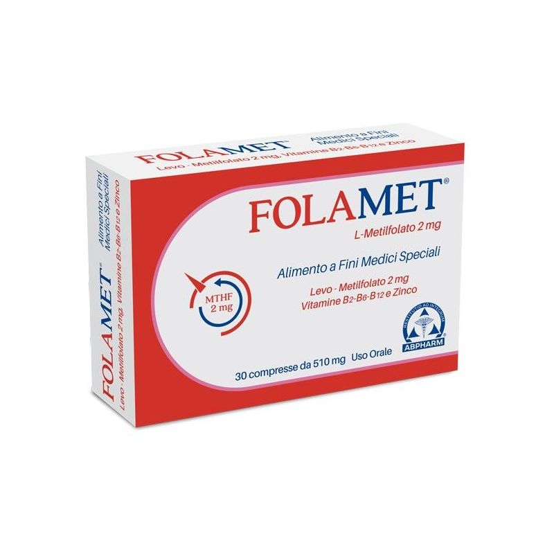 Folamet - Integratore Alimentare con 30 Compresse