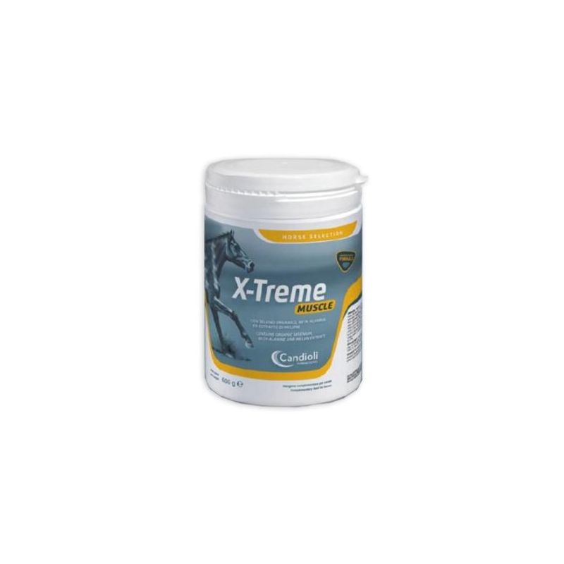Candioli X-Treme Muscle - Integratore Alimentare per Cavalli, 600g