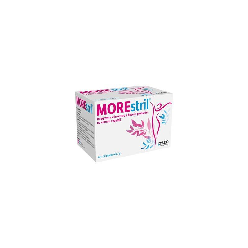 Morestril Doppio Pacchetto da 20 Bustine Ciascuno