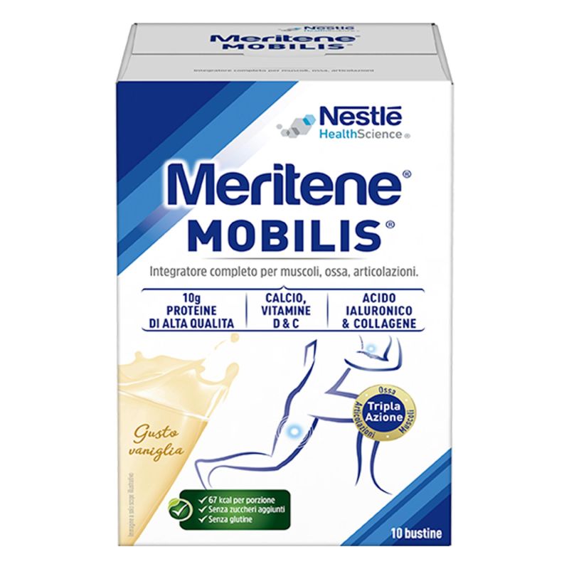 Meritene Mobilis Vaniglia - Integratore Alimentare in Bustine da 20g