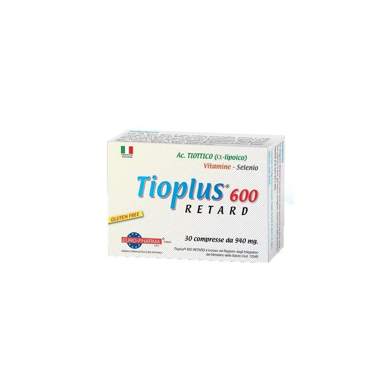 Tioplus 600mg a Rilascio Graduale - 30 Compresse