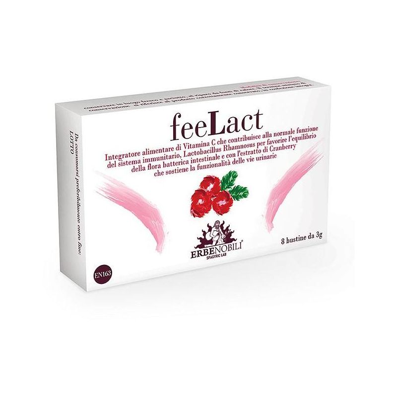 Erbe Nobili Feelact: Pacchetto di 8 Bustine per il Benessere Naturale