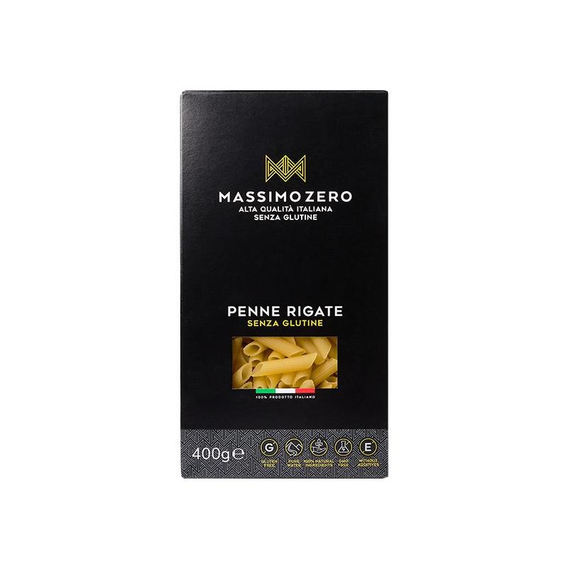 Massimo Zero Penne Rigate Senza Glutine - 400g