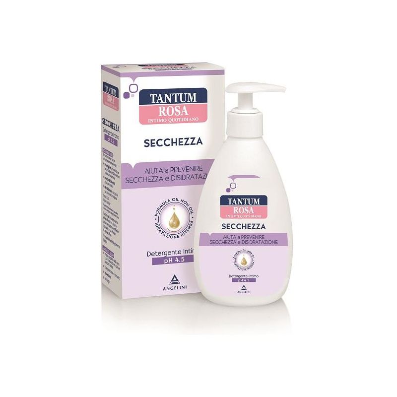 Tantum Rosa Intimo - Idratante Intimo per Secchezza, 200ml