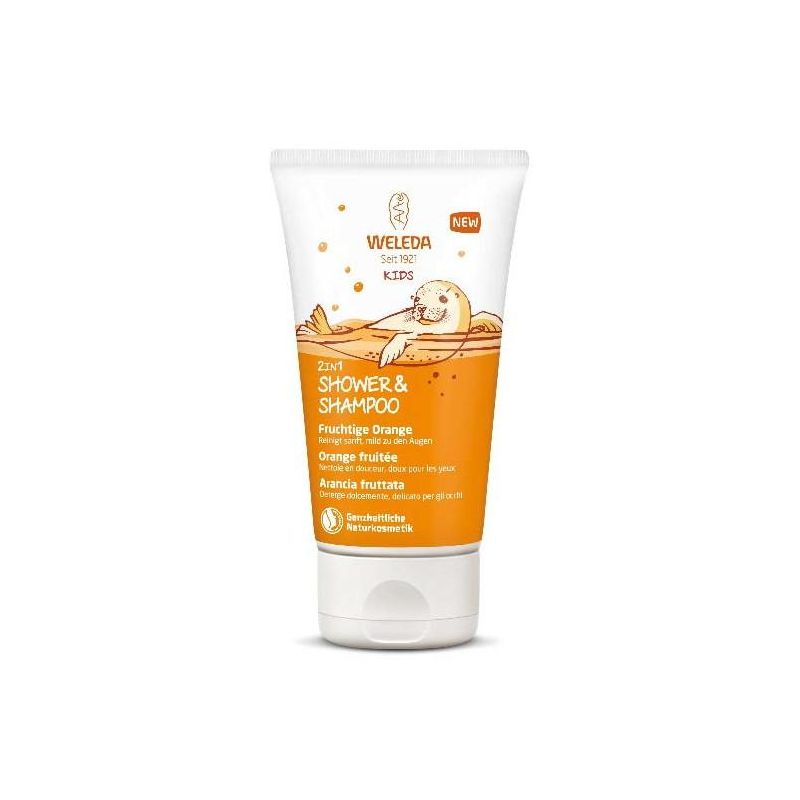 Weleda Shampoo e Doccia per Bambini all'Arancia - 150ml