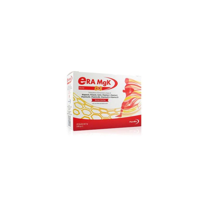 Era Mgk Supplemento di Vitamina D3, 20 Bustine da 5g