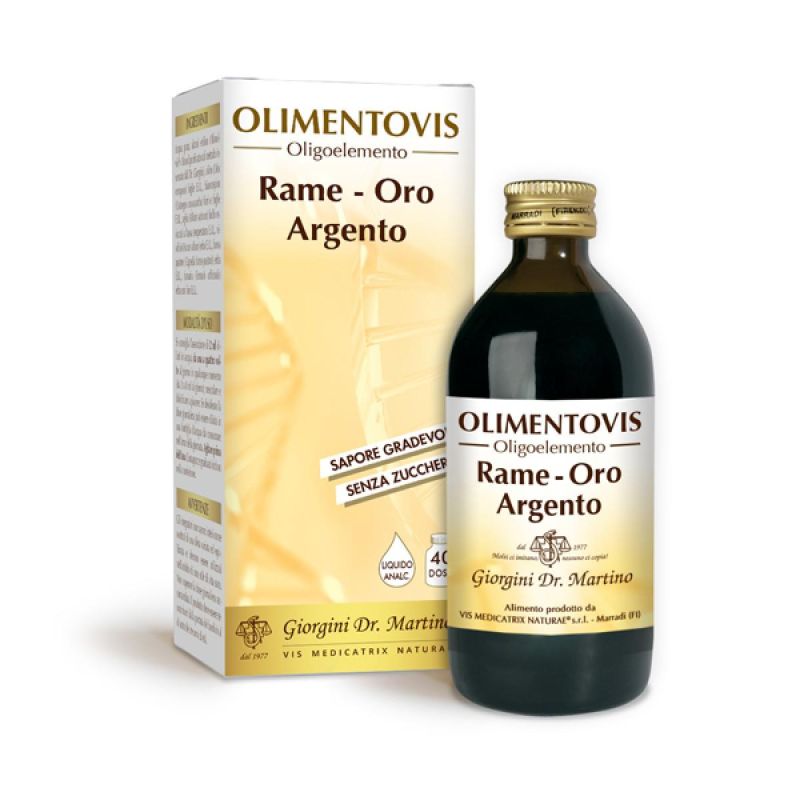 Olio Multiuso Olimentovis 200ml per Rame, Oro e Argento