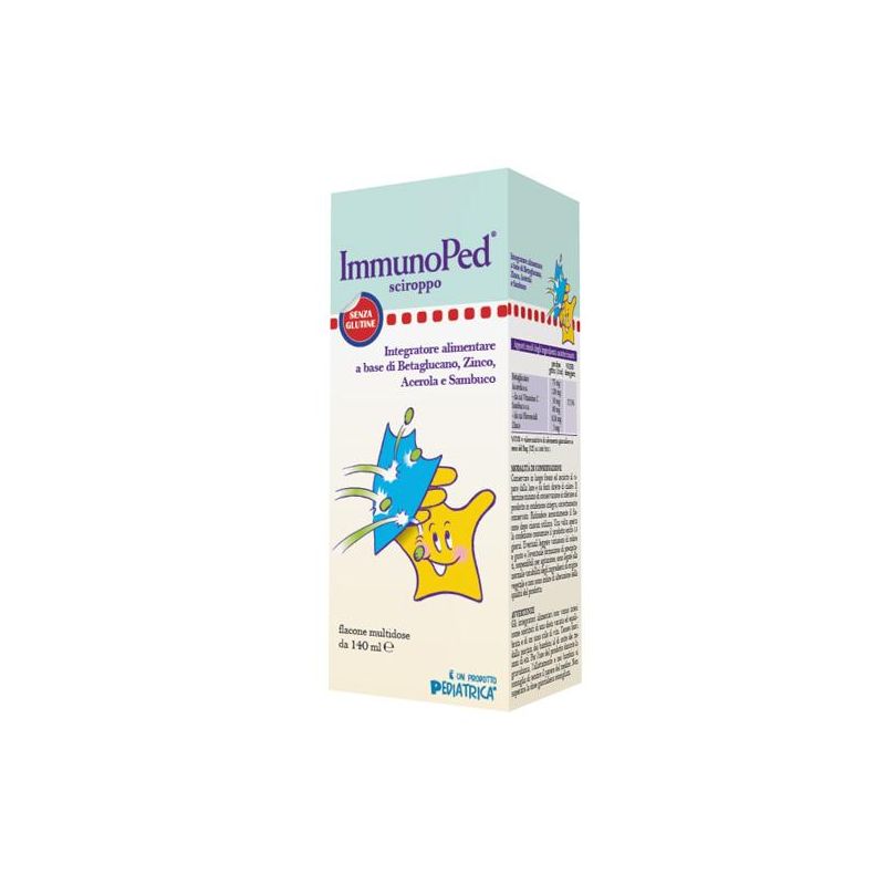 Immunoped Sciroppo per il Rafforzamento del Sistema Immunitario - 140ml