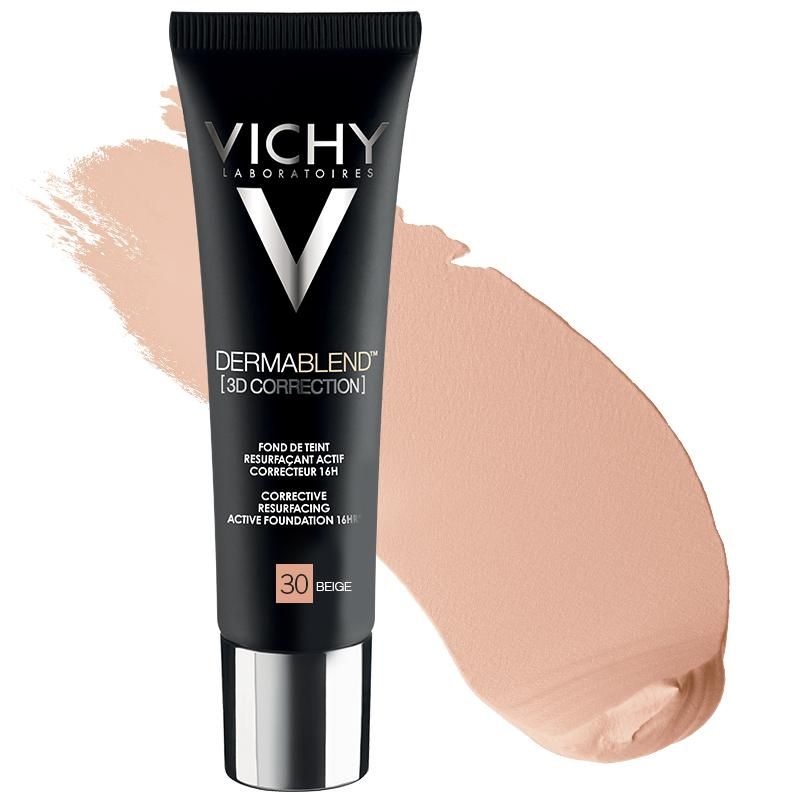 Vichy Dermablend 3D Fondotinta Coprente per Pelle Grassa 30ml