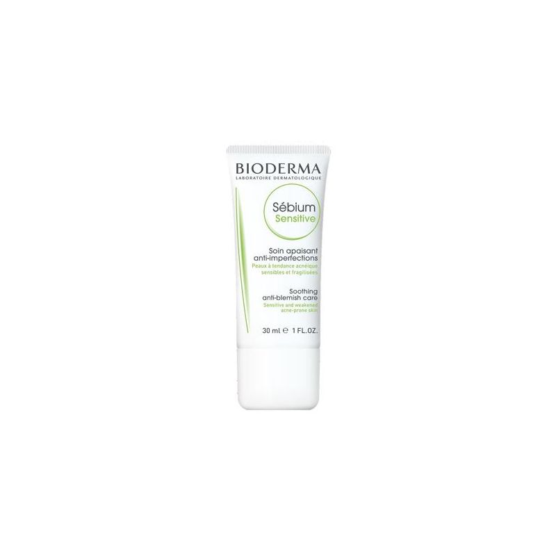 Bioderma Sebium Sensitive - Trattamento Lenitivo Anti-Imperfezioni, 30ml