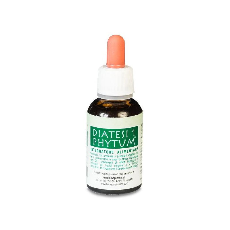 Diatesi 1 Phytum - Integratore in Gocce, 30ml