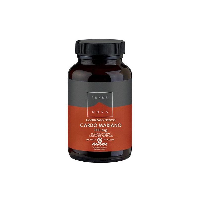 Terranova Cardo Mariano Supplemento 500mg, 50 Capsule