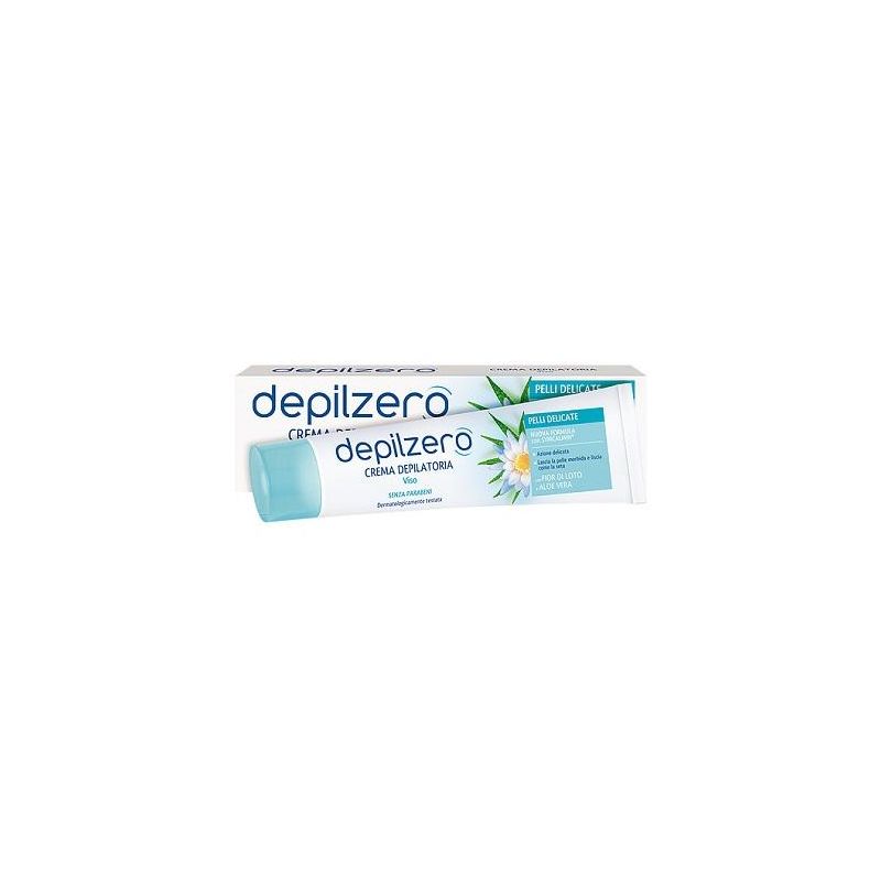 Depilzero Crema Depilatoria per il Viso, 50 ml
