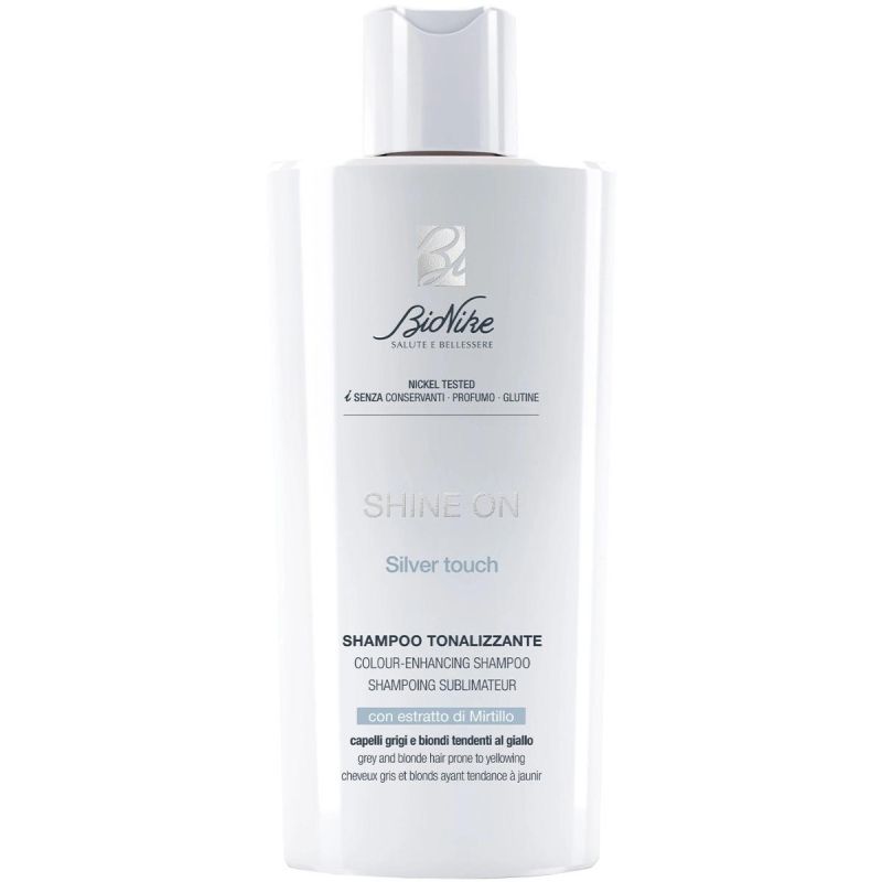 Bionike Shine On Silver Touch Shampoo 200ml - Riflessi Argento