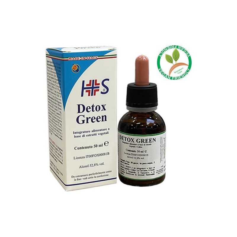 Herboplanet Detox Green - Gocce di Disintossicazione Naturale 50ml