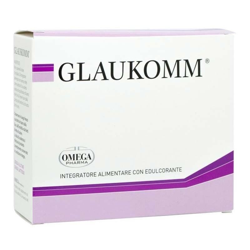 Glaukomm: Supplemento per la Salute degli Occhi, 30 Bustine