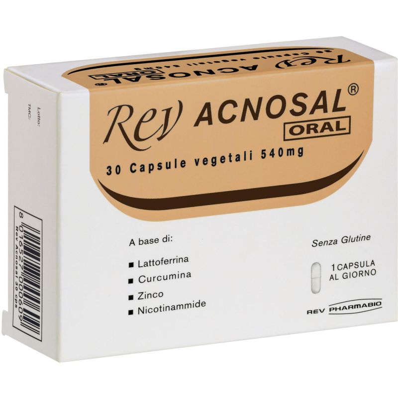 Rev Acnosal Trattamento Orale per Acne - 30 Capsule