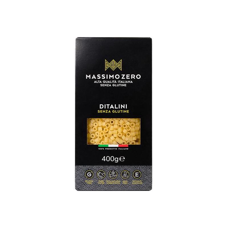 Ditalini Pasta Zero Glutine di Massimo, 400g