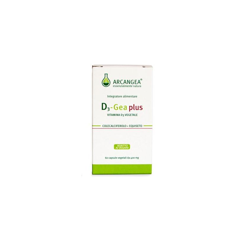 GEA Plus D3 Supplemento Vitaminico - 60 Capsule