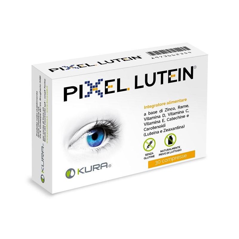 Kura Pixel Lutein - 30 Compresse per la Salute dell'Occhio