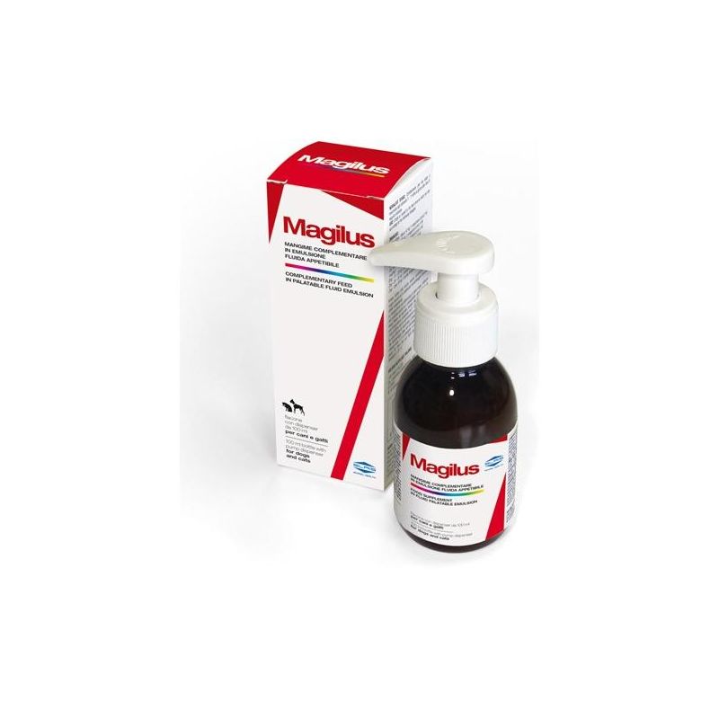Magilus Integratore Alimentare Premium per Cani e Gatti, 100ml