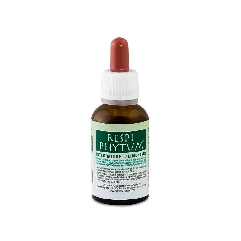 Respi Phytum - Integratore Naturale per la Respirazione in Gocce, 30ml