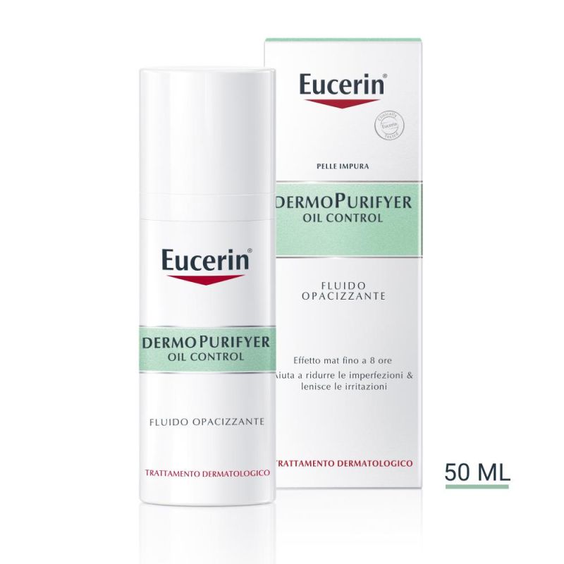 Fluido Opacizzante Controllo dell'Olio Eucerin DermoPurifyer 50ml