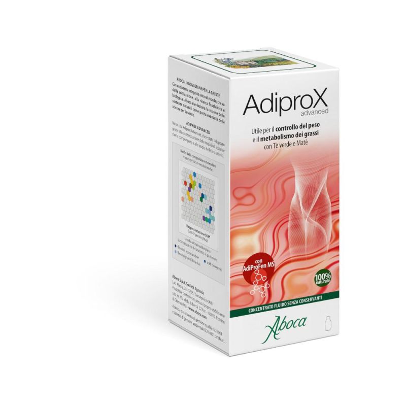 Aboca Adiprox Advanced - Concentrato Fluido per la Perdita di Peso, 325g