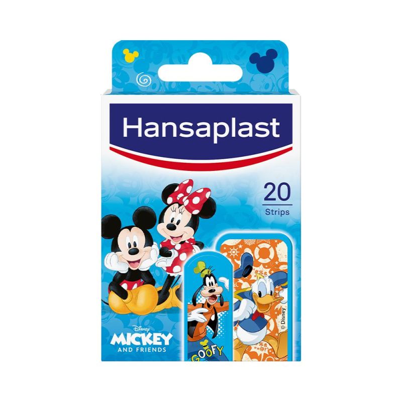 Hansaplast Mickey Mouse Cerotti, Confezione da 20 Pezzi