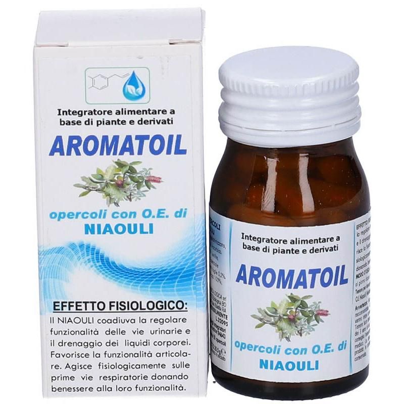 Olio Essenziale di Niaouli Aromatherapy - 50 Capsule