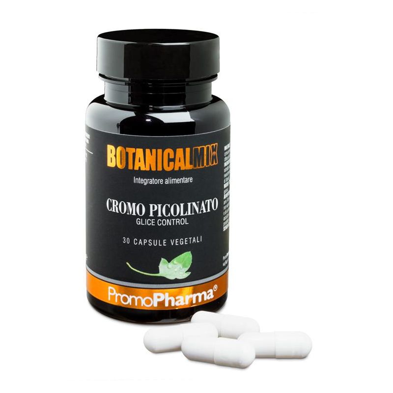 Botanical Mix Cromo Picolinato - Integratore da 30 Capsule