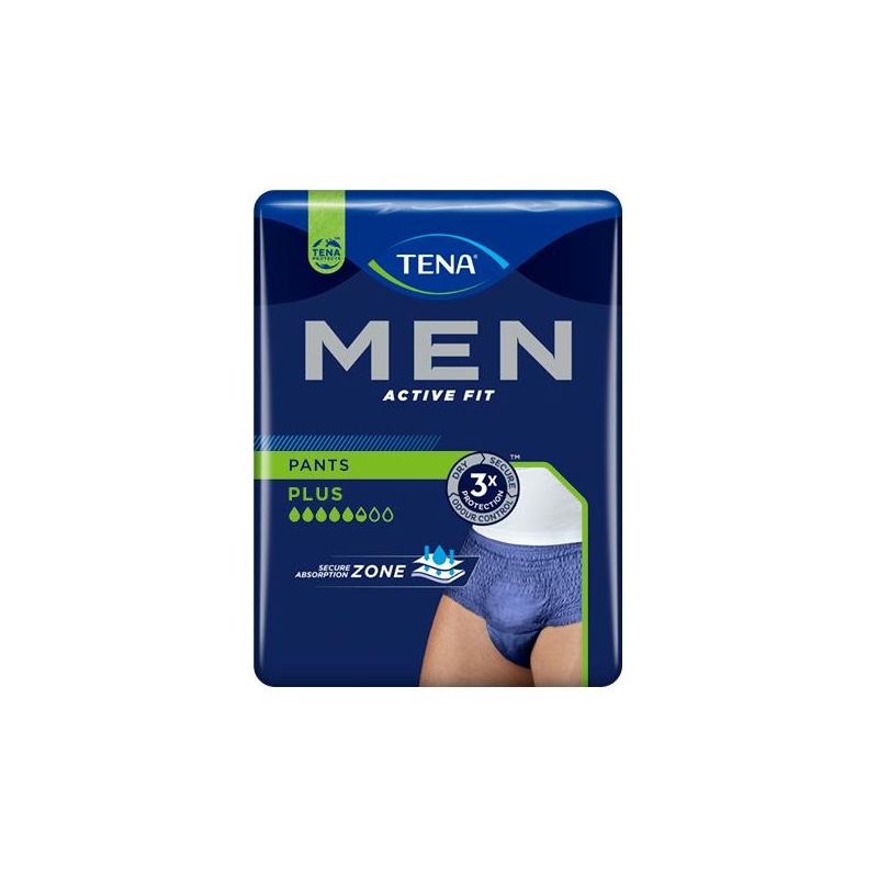 Tena Men Active Fit Pants, Taglia L - Pacco da 8 Pezzi