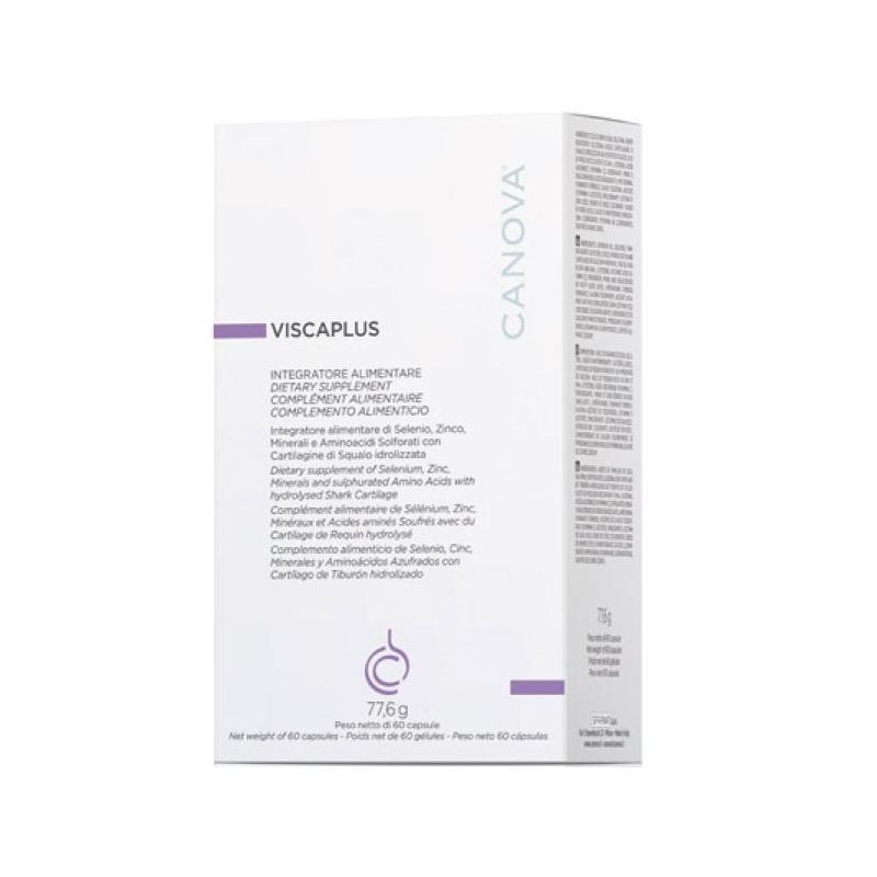 Canova Viscaplus - Confezione da 60 Softgel per la Salute del Viso
