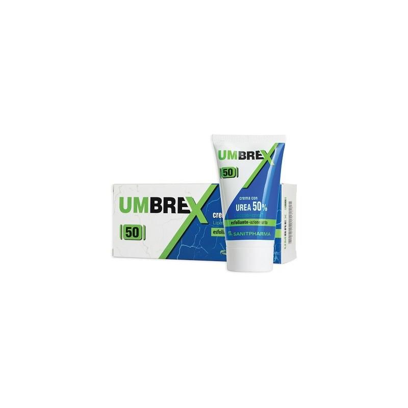 Umbrex Crema con Urea al 50% - Idratante Intensivo, 50ml